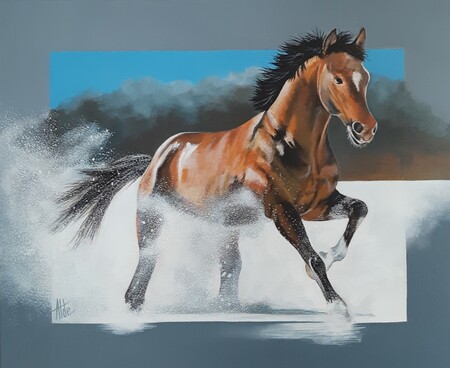 Junior - Acrylique - 50x60