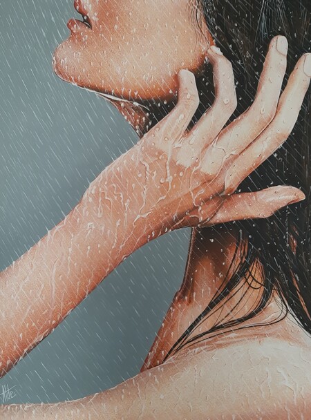 Jour de pluie - 60x80