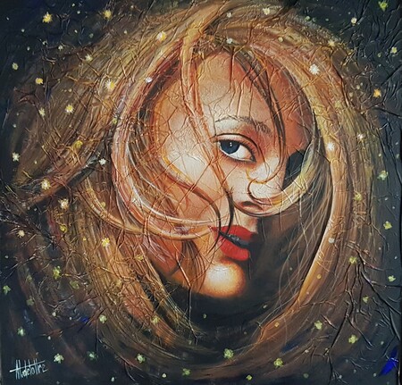 La nuit - 60x60