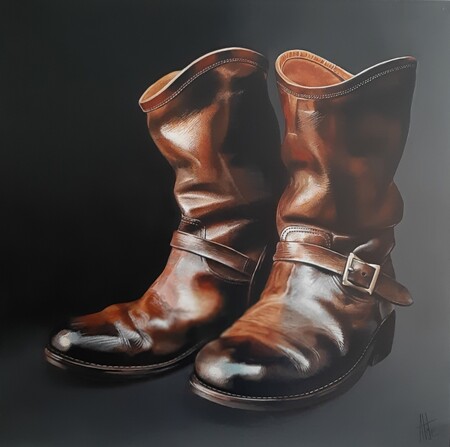 Les bottes - 80x80 - Huile