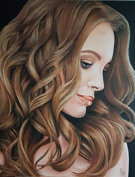 Les cheveux d'Anna 70 x 90