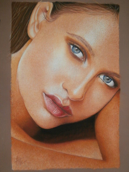Les yeux de l&eacute;a 50 x 70