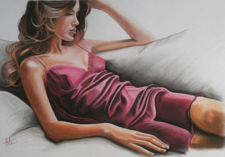 Le canap&eacute; blanc 46 x 64