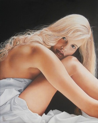 Au r&eacute;veil 80 x 100