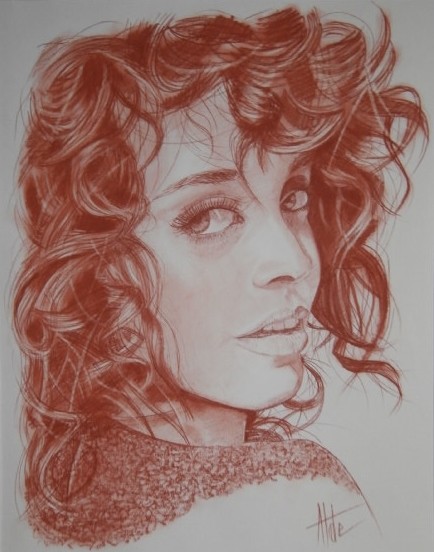Olivia - Sanguine 50 x 70