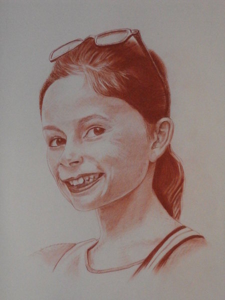 In&egrave;s - Sanguine 50 x 40 (priv&eacute;)